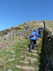 D5300 resize12.The first serious climb on Hadrian's Wall Circular